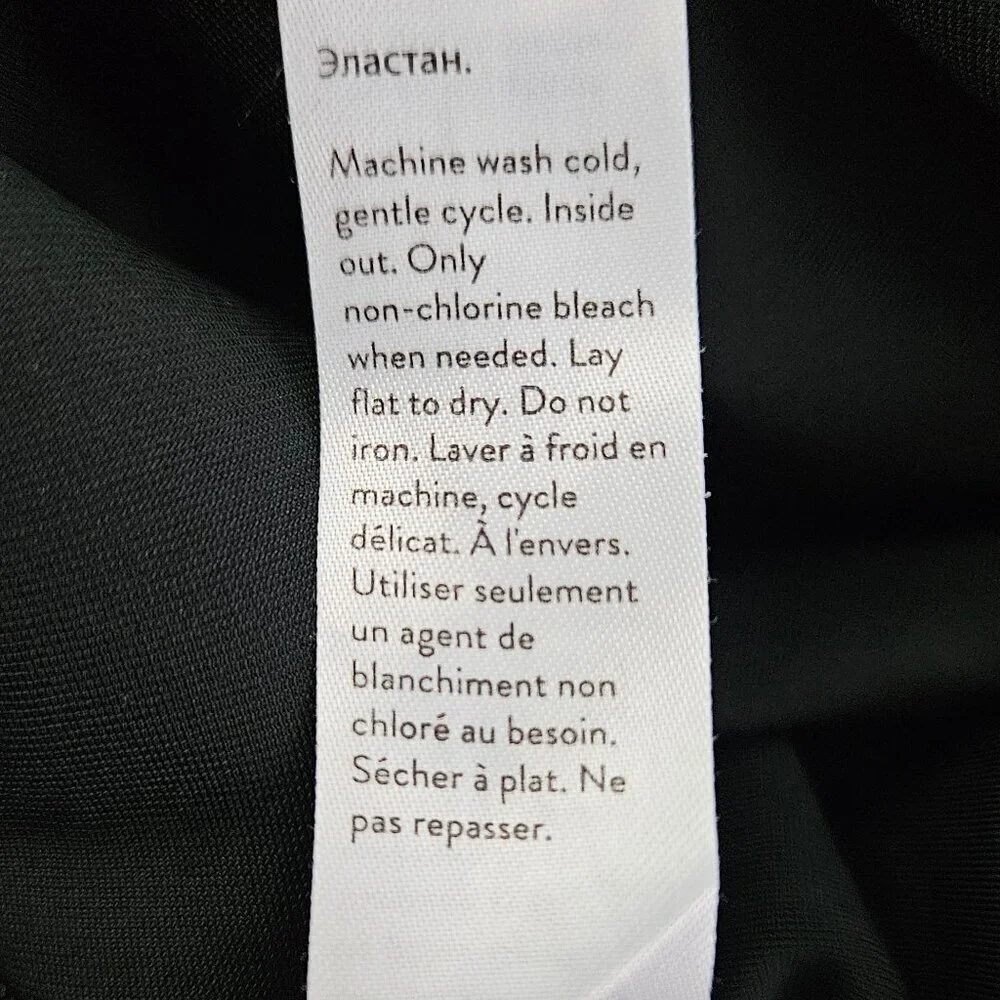 SPANX Faux Leather Camo Legging Matte Black Camo Print L 20185R - Picture 10 of 11